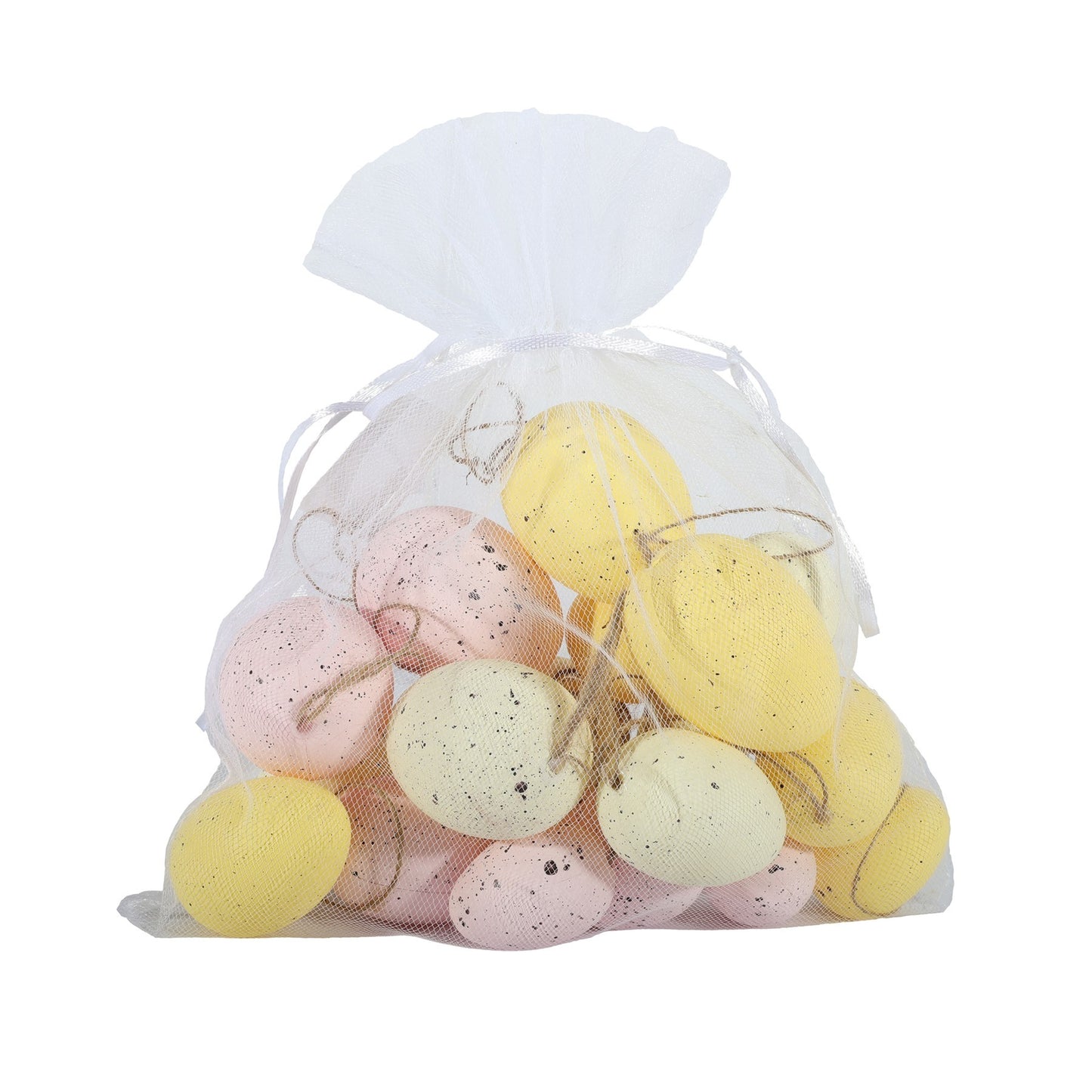 Pink &amp; Yellow Eggs in Bag