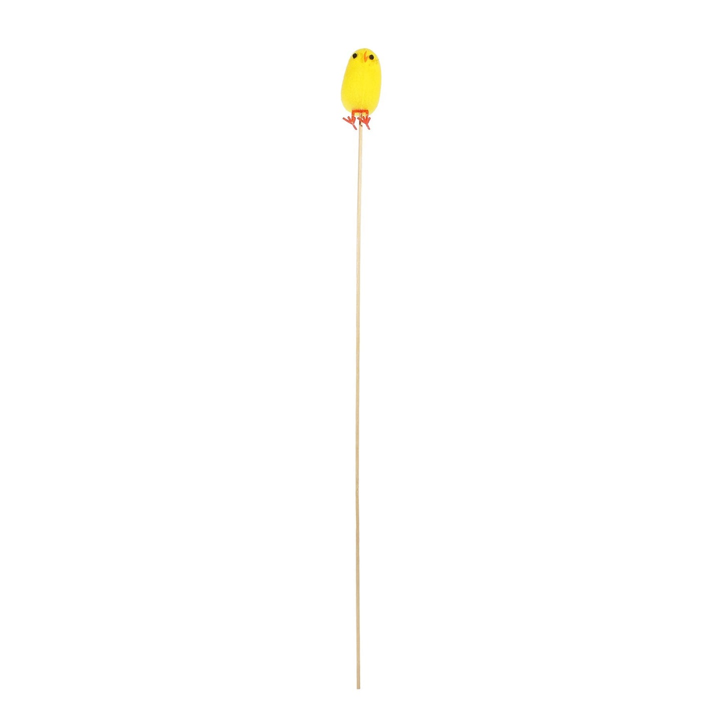 Chick on Wooden Stick (Pack of 6)