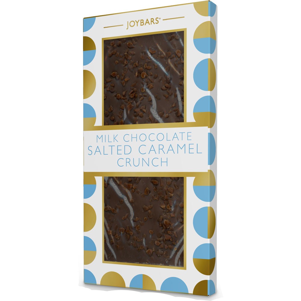Joypots Joybar - Milk Chocolate Salted Caramel Crunch Bar (80g)