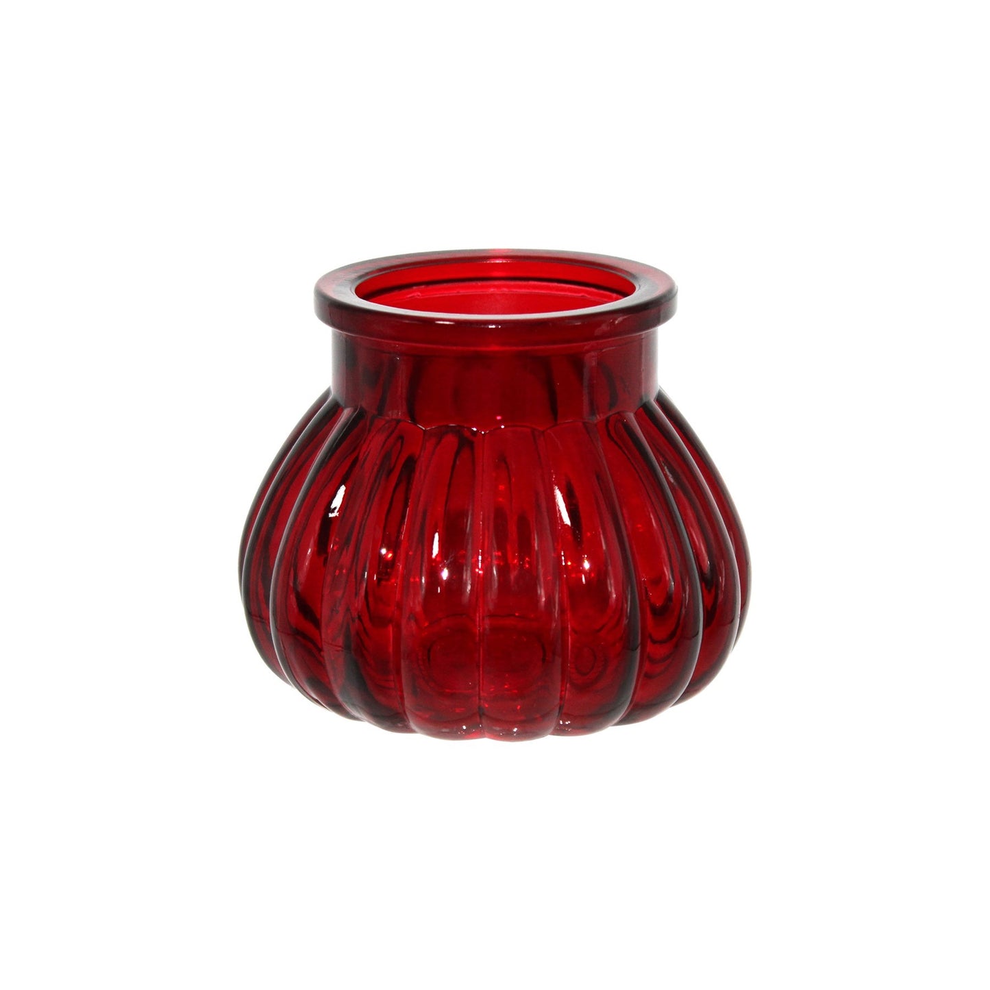 Red Veneto Bubble Jar (7.5cm)