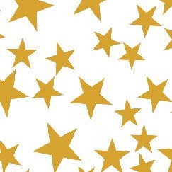 Gold Star Tissue Paper (200 Sheets)