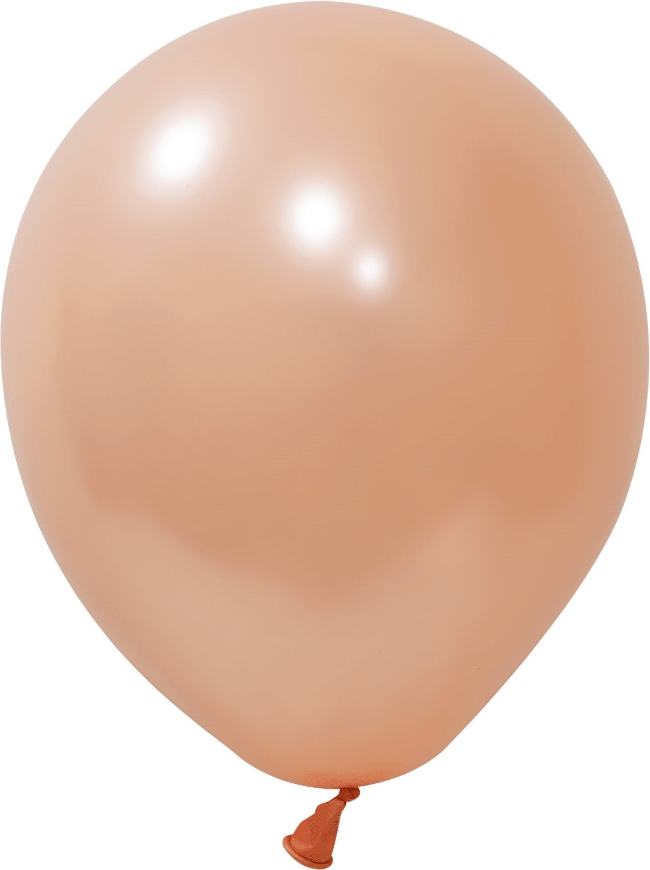 Metallic Rose Gold Latex Balloons - 10 inch (Pack of 100)