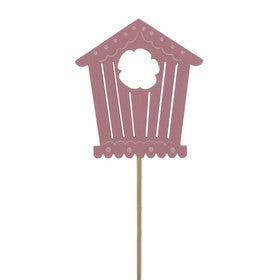 Pink Birdhouse Bloom (Pack of 10)