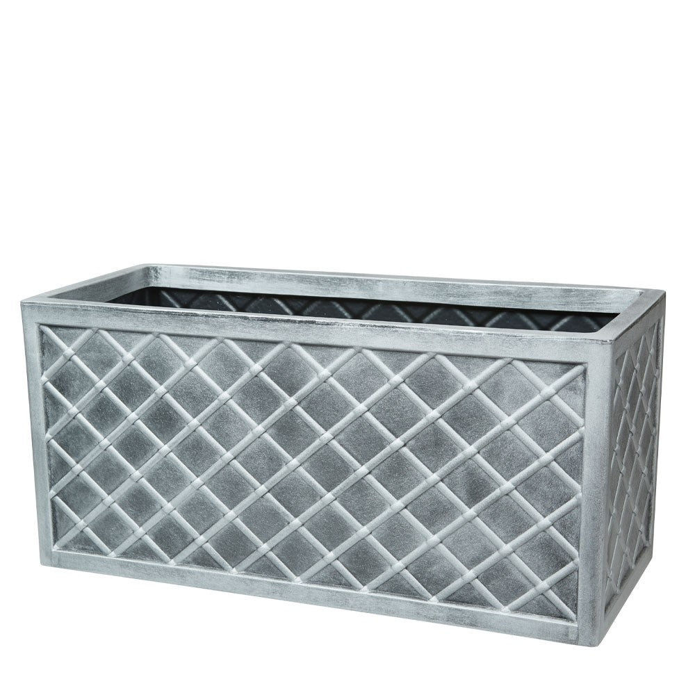 Pewter Lazio Trough (70cm)