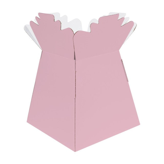 Pearlised Dusky Pink Living Vase (Pack of 30)