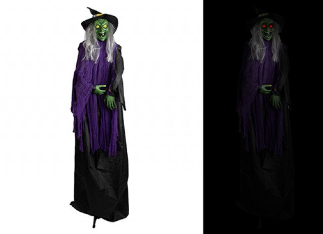 Animated Witch Ghost (72 Inch)