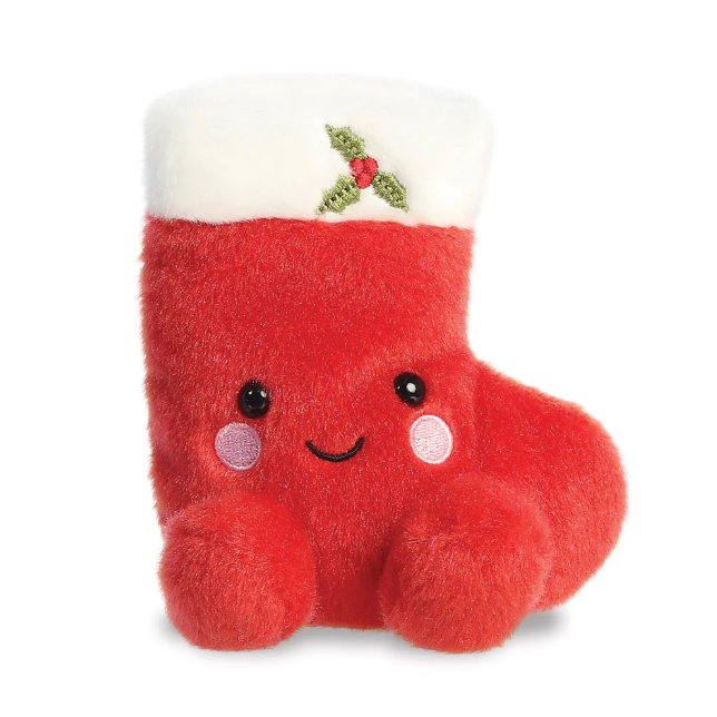 Holly Stocking Palm Pal