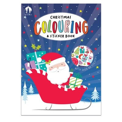 A3 Christmas Colouring &amp; Sticker Book
