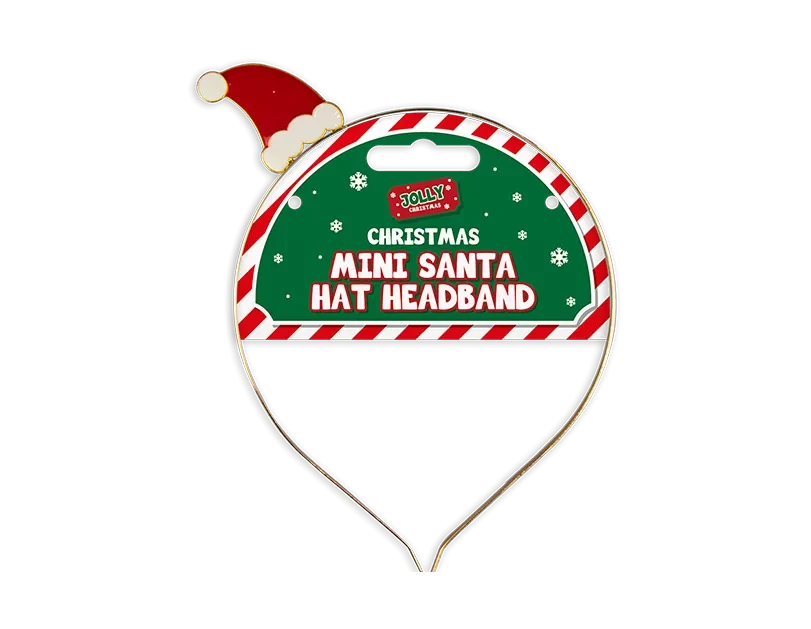 Mini Santa Hat Headband