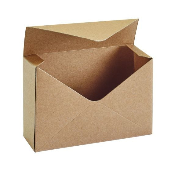 Kraft Envelope Flower Box with Waterproof Liner (Pack of 10)