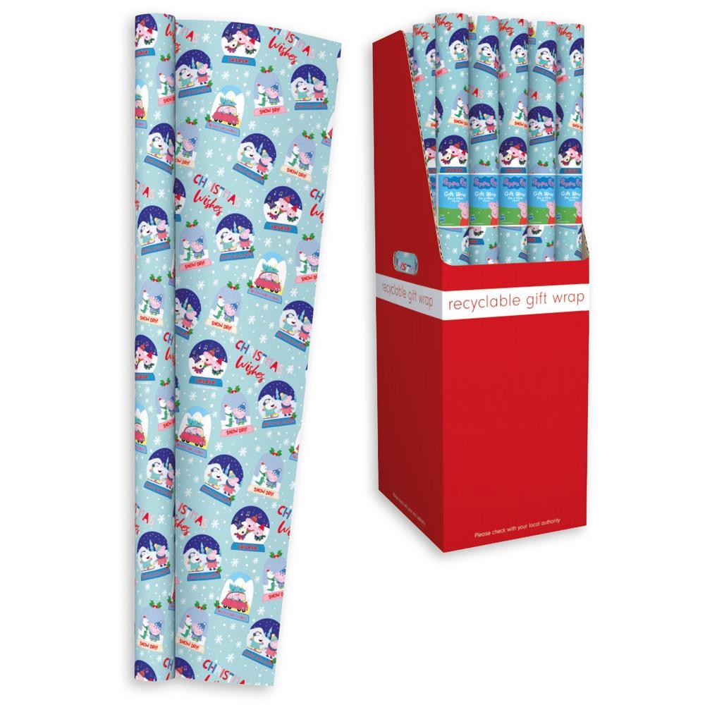 Christmas Wrapping Paper Peppa Pig (50.2x69cm)