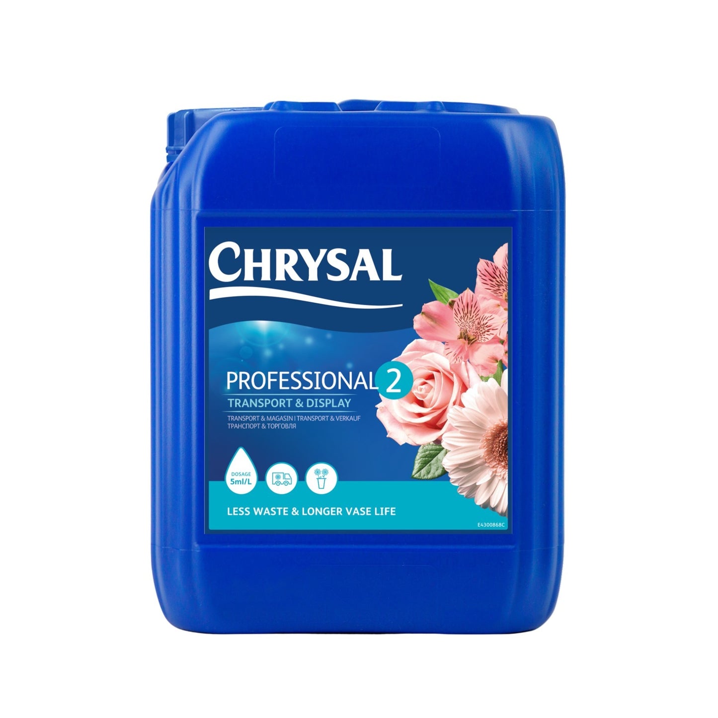 Chrysal Professional 2 Concentrated Transport &amp; Display Solution (5L)