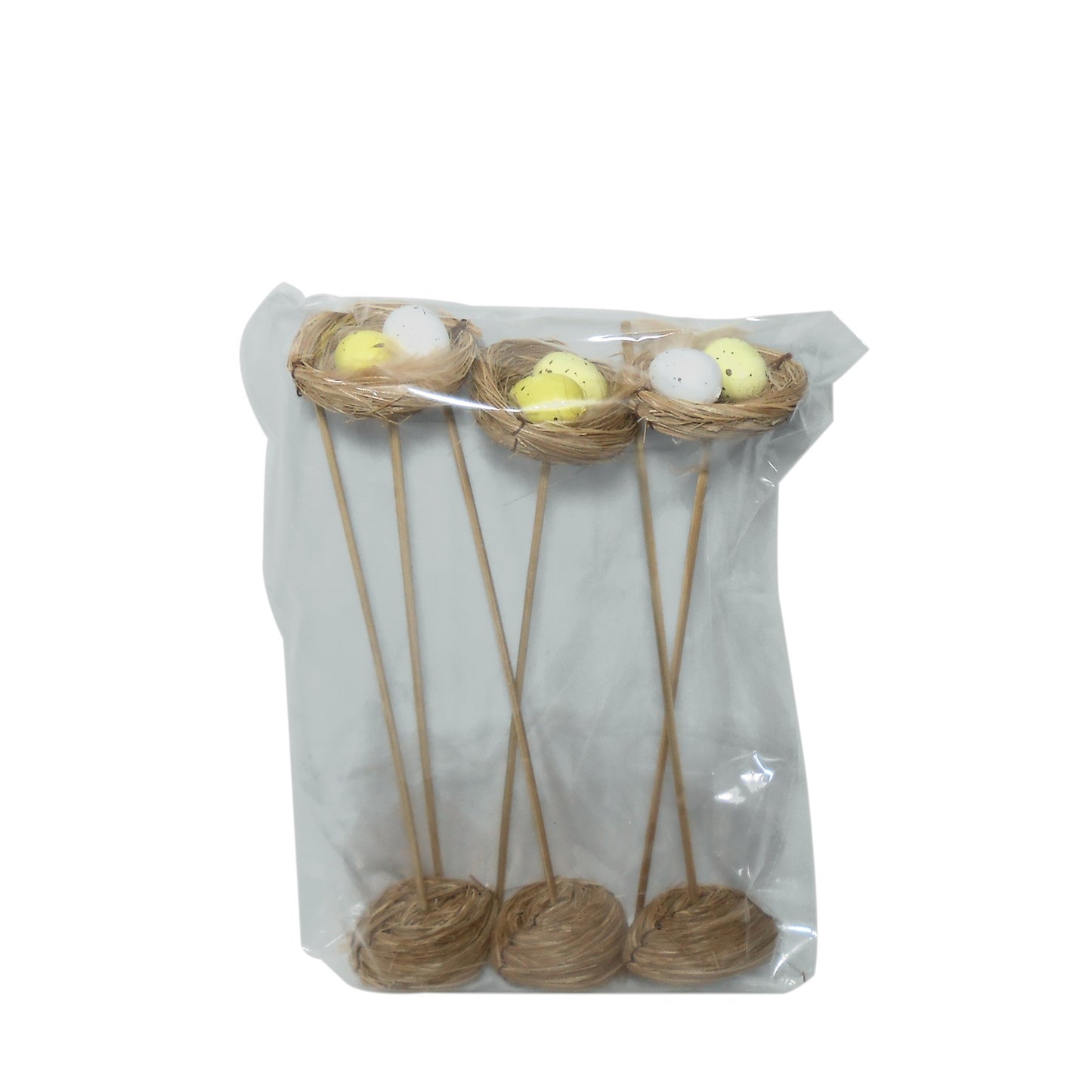 Bird Nest with Eggs Pick