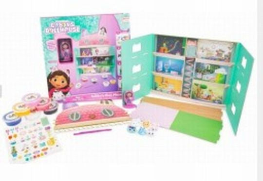 Gabbys Dollhouse Diy Clay Cats &amp; Dollhouse Set