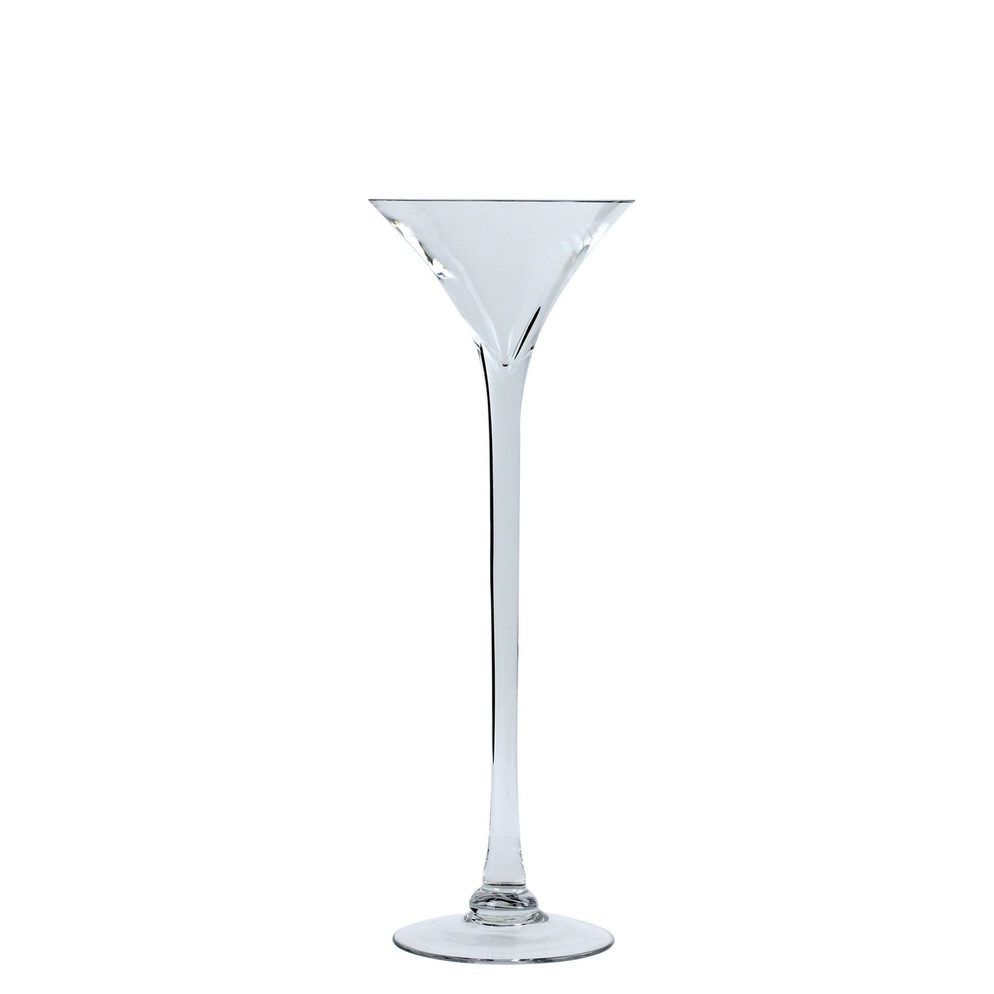 Apollo Cocktail Clear Glass Vase (50cm)