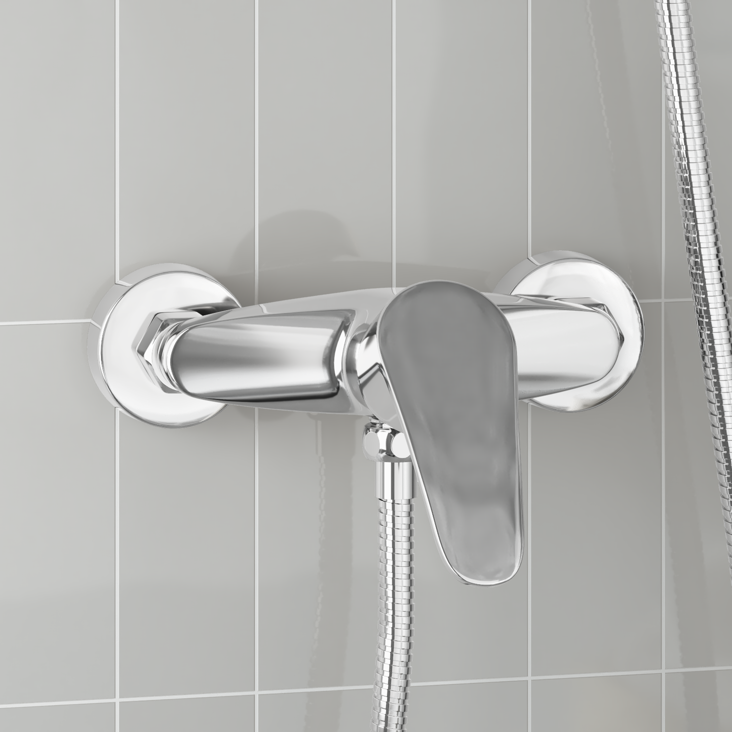 Shower Mixer Tap Chrome G 1 / 2 inches