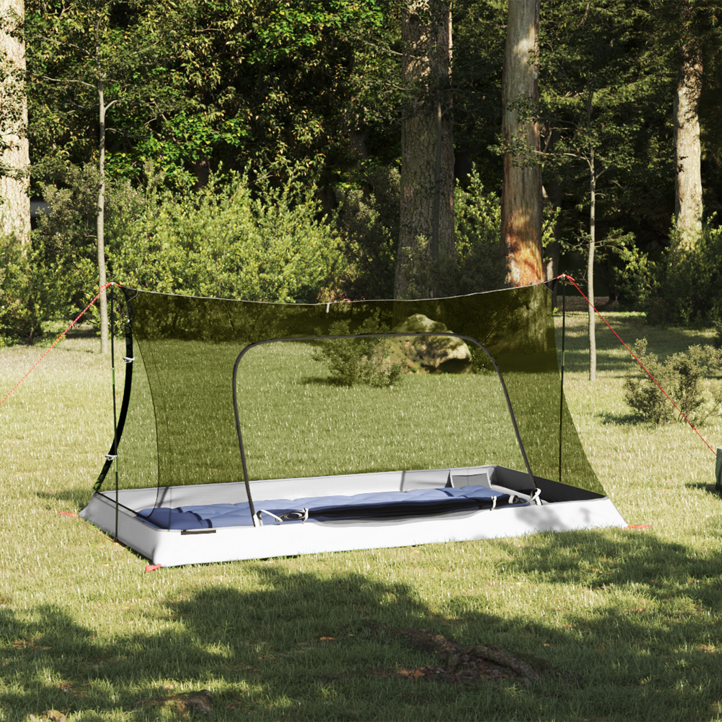 Inner Tent Black 220 x 128 x 110 cm Mesh