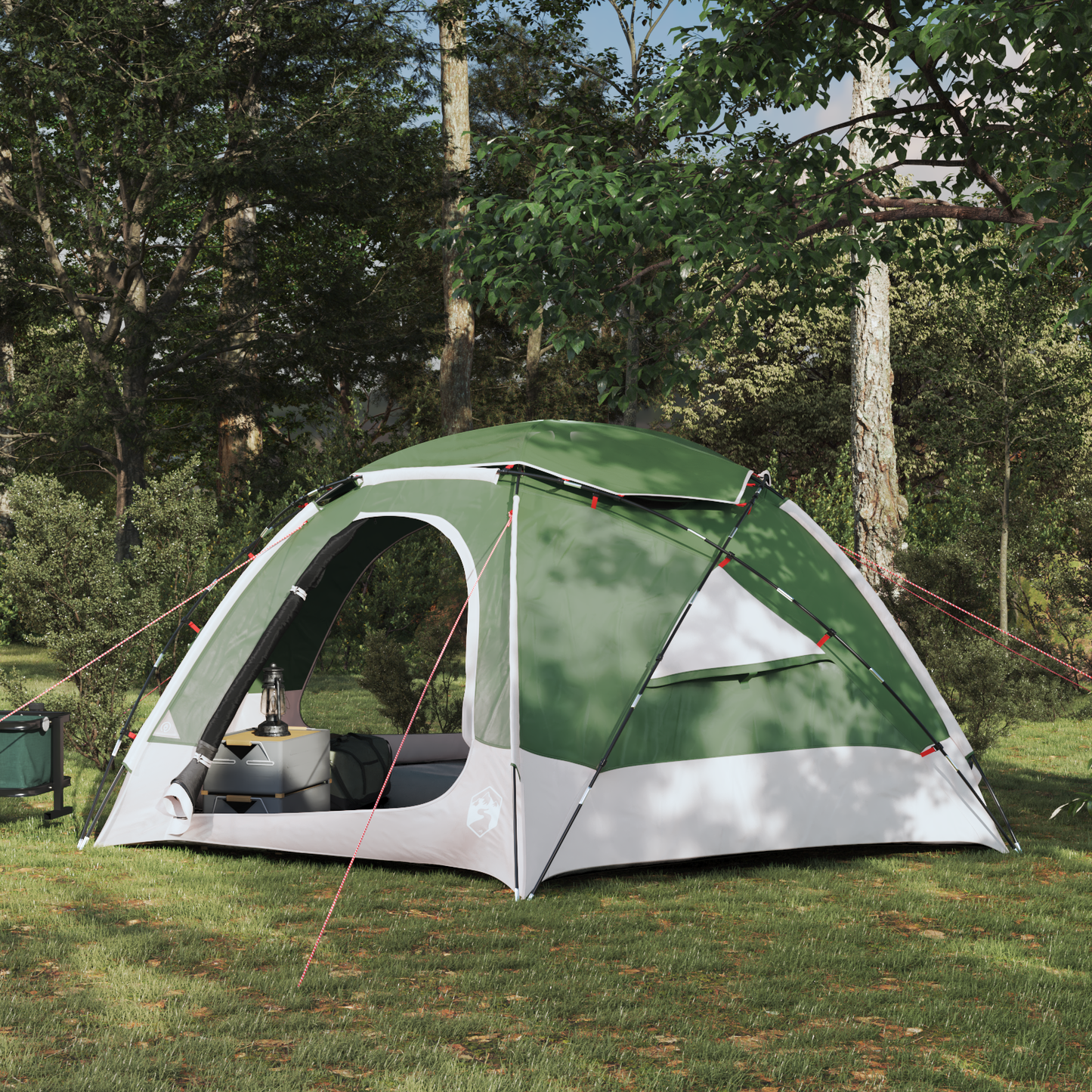 Dome Tent with Removable Rainfly Green 4-Person