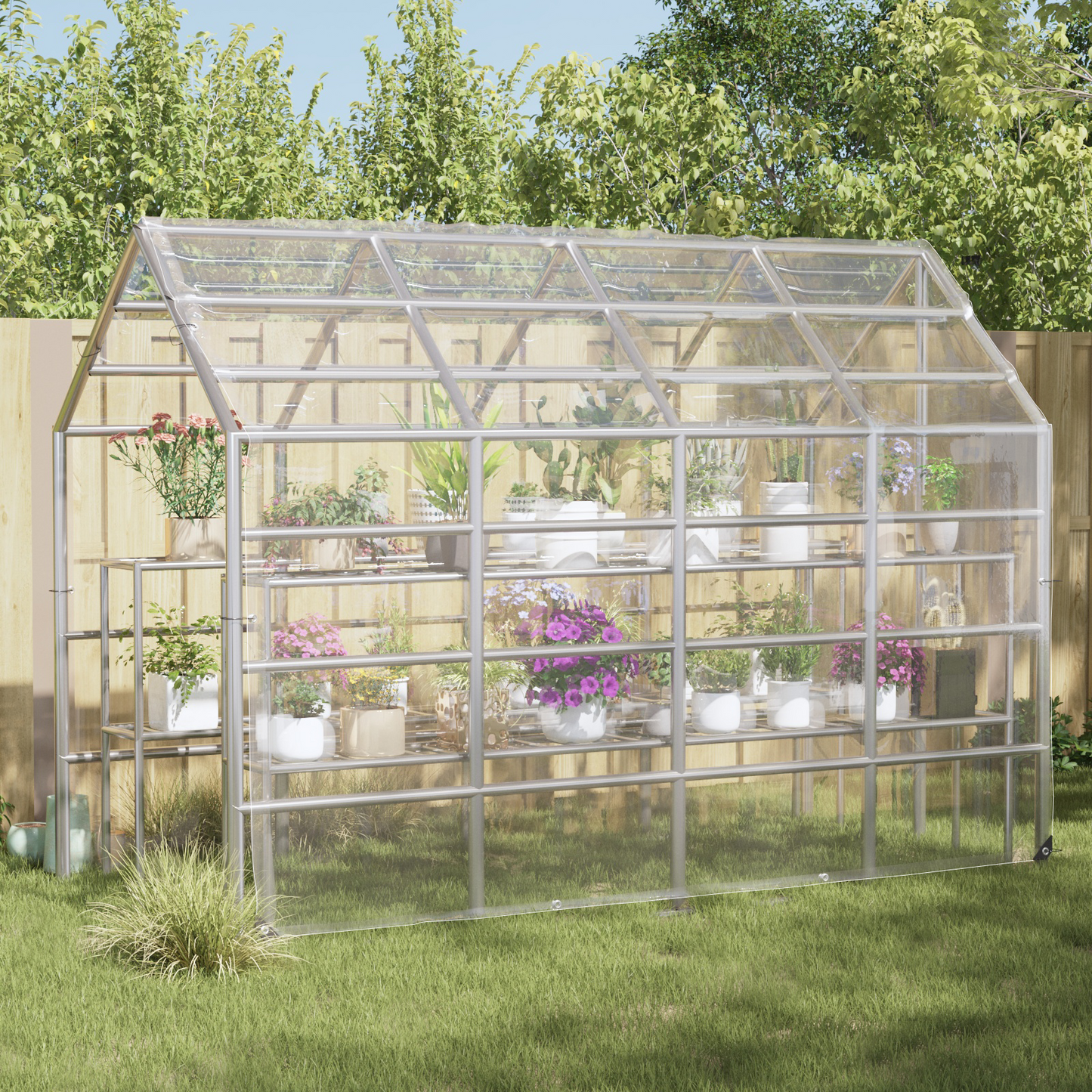 Plant Cover Transparent 5 x 3.5 m PVC