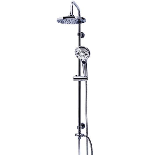 RIDDER Rainshower Set with Massaging Showerhead Bahamas Chrome 91440