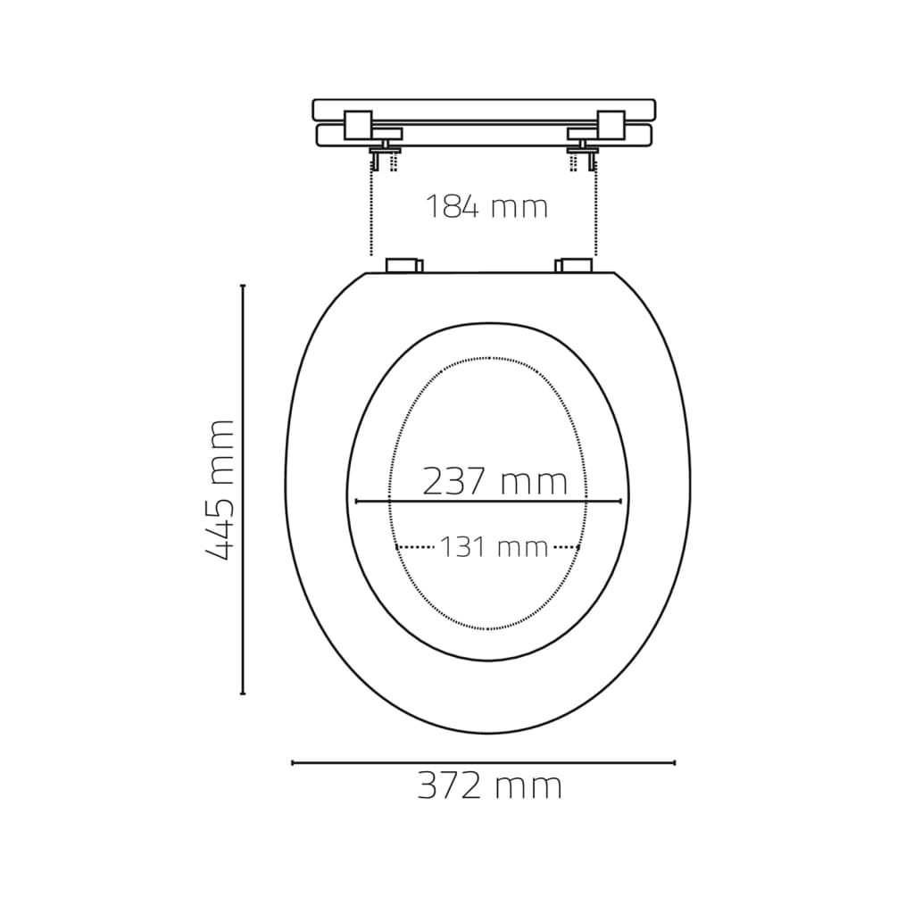 RIDDER Toilet Seat Generation Soft Close White 2119101