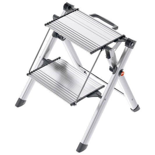 Hailo Stepladder with 2 Steps Mini Comfort 45 cm Aluminium 4310-100