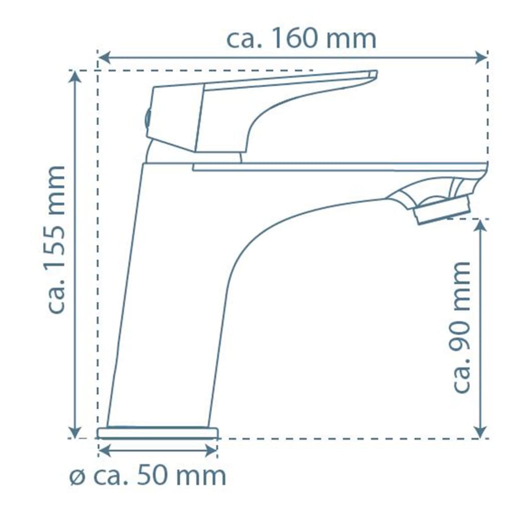 SCHÜTTE Basin Mixer BOSTON Chrome