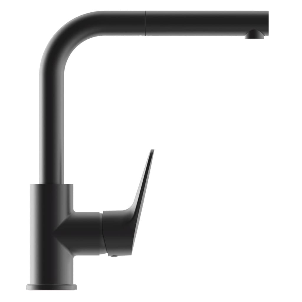 SCHÜTTE Kitchen Mixer Tap with Pull-out Spout FLORIDA Matte Graphite