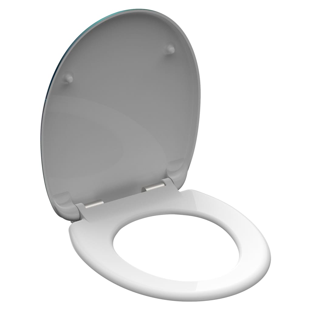 SCHÜTTE Toilet Seat with Soft-Close FALLEN LEAF