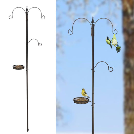 HI Standard Bird Feeding Station Black