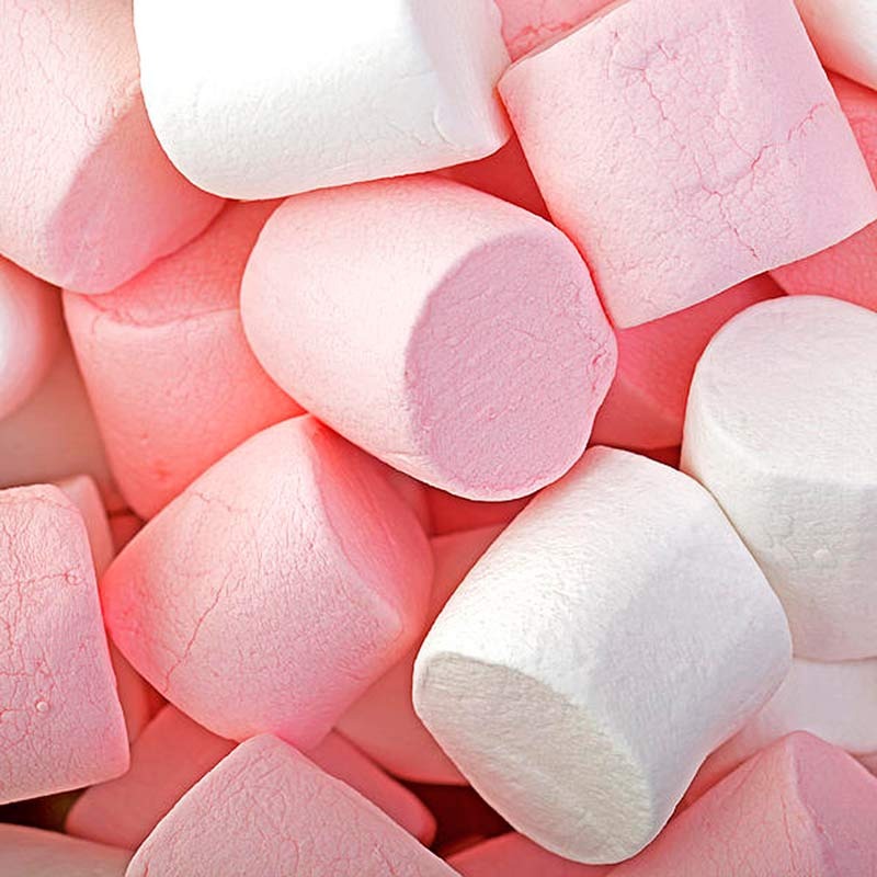 Pink &amp; White Giant Marshmallows 200g