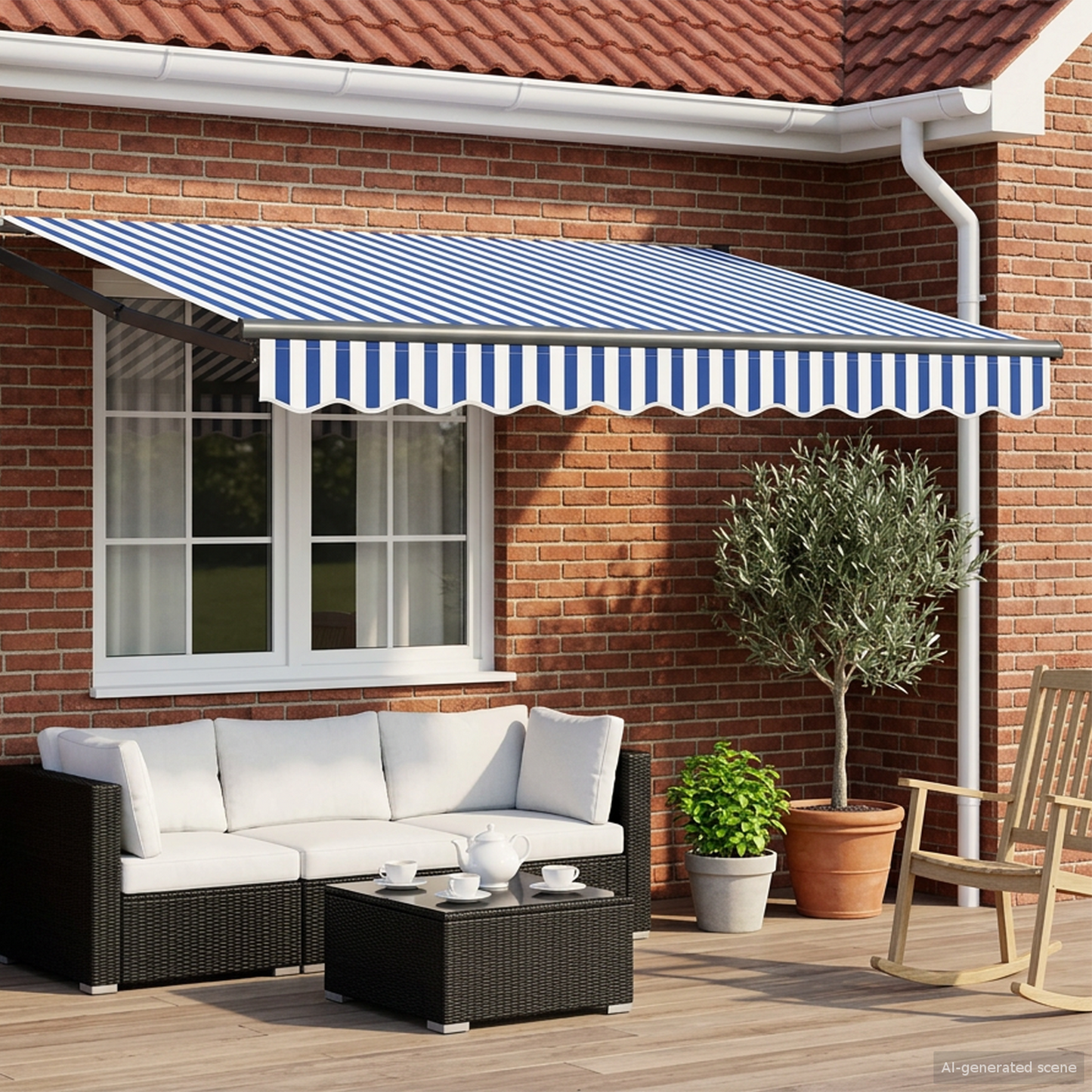 Electric Retractable Awning 3.5 x 2 m