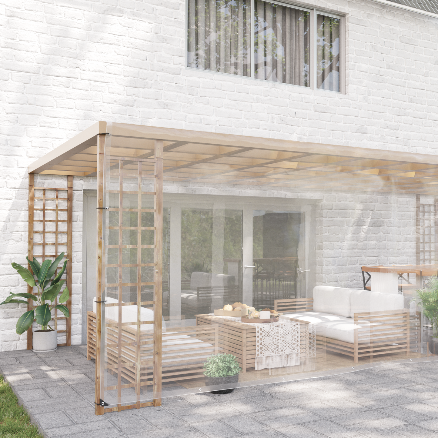 Plant Cover Transparent 5 x 12 m PVC
