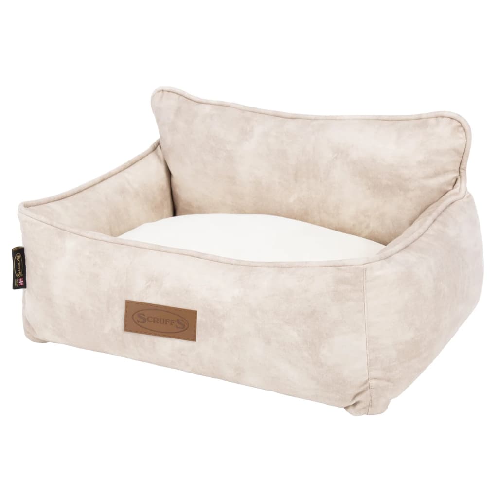 Scruffs & Tramps Dog Bed Kensington Size L 90x70 cm Cream