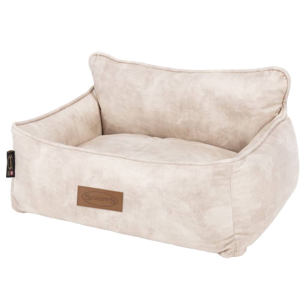 Scruffs & Tramps Dog Bed Kensington Size L 90x70 cm Cream