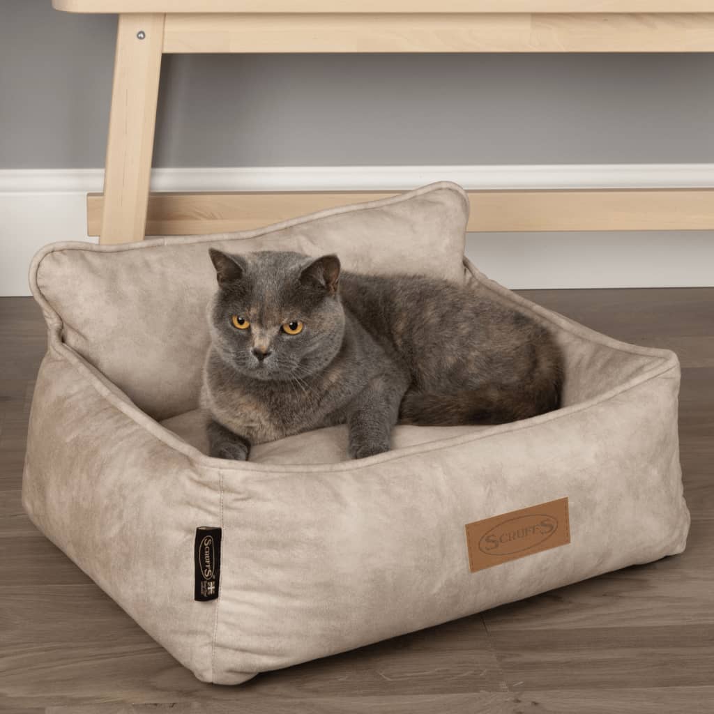 Scruffs & Tramps Dog Bed Kensington Size L 90x70 cm Cream