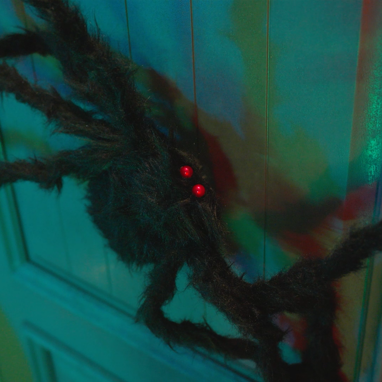 Halloween Spider Decoration 3 pcs Black 150 cm Polyester