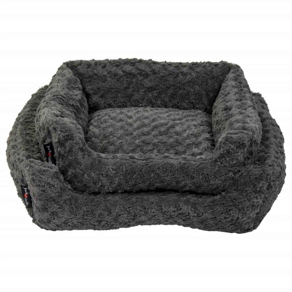 Jack and Vanilla Pet Sofa Softy XS 50x43x17 cm Rosette Grey