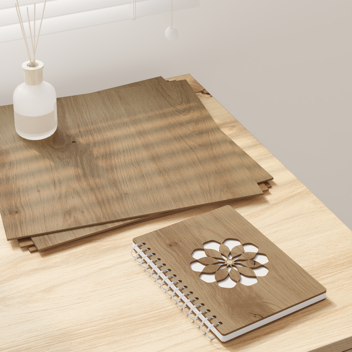 Decor Panels 50 pcs Artisan Oak 30 x 30 x 0.27 cm