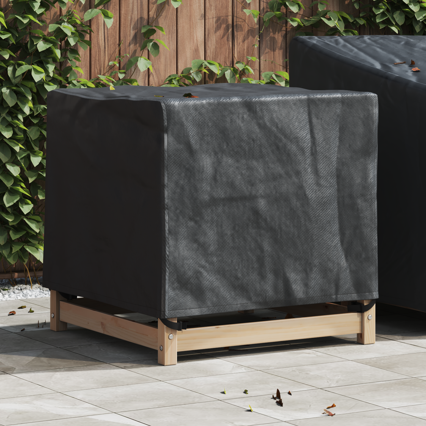 Furniture Cover Black 74 x 74 x 60 cm 210D Oxford Fbric