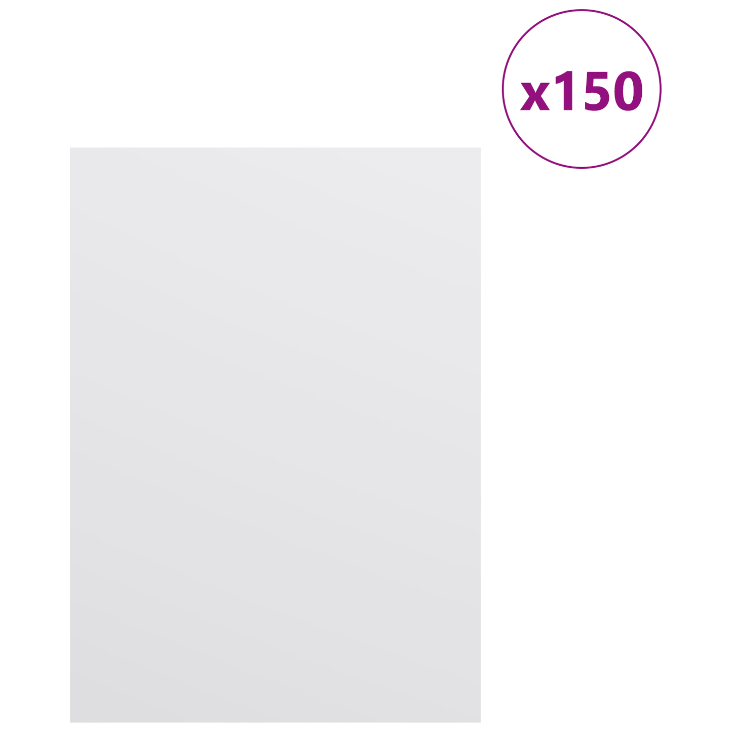 Decor Panels 150 pcs White 15 x 21 x 0.27 cm Engineered Wood