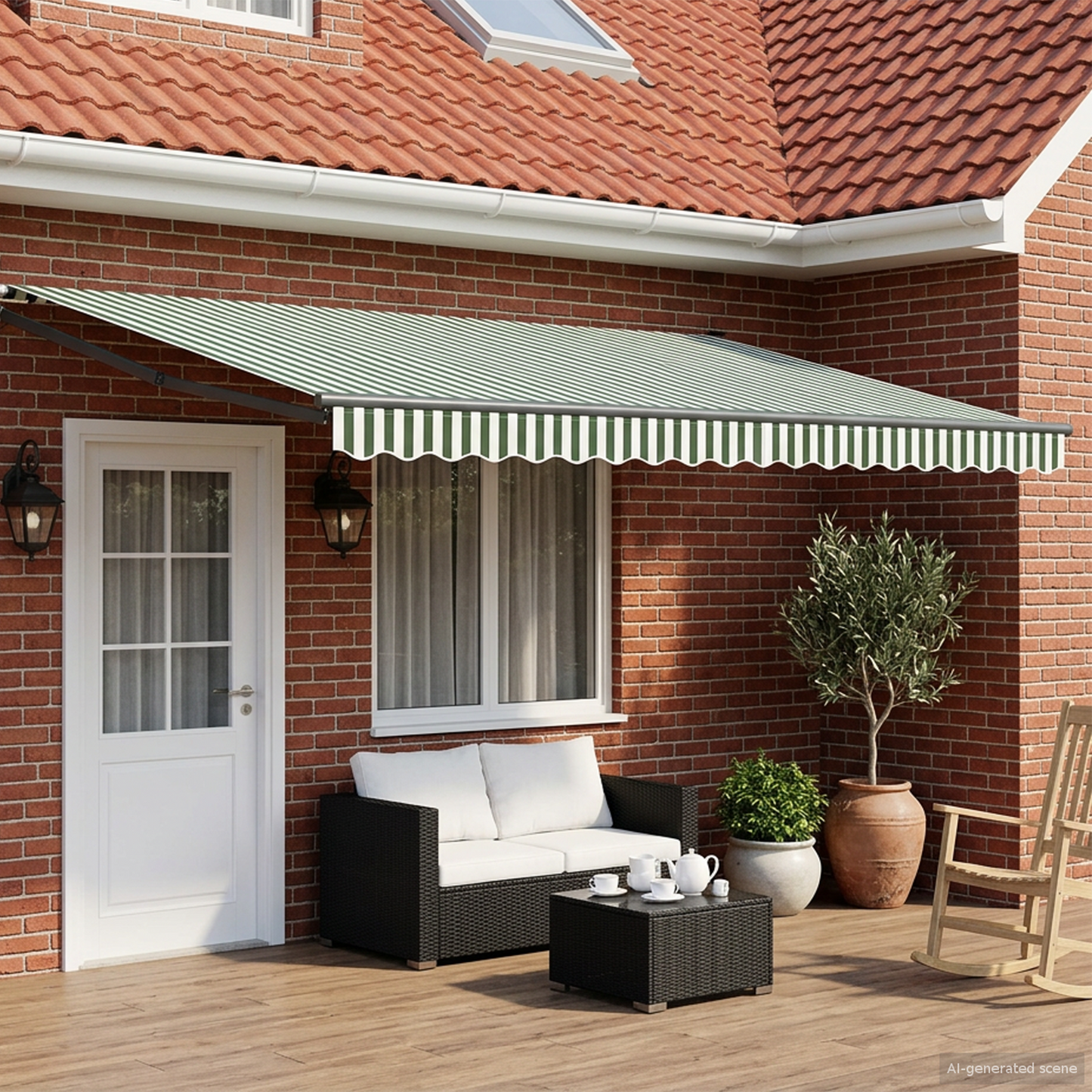 Electric Retractable Awning 4.5 x 3 m