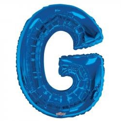 34"  Letter Balloon -  G - Blue