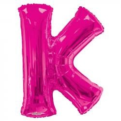 34"  Letter Balloon -  K - Pink