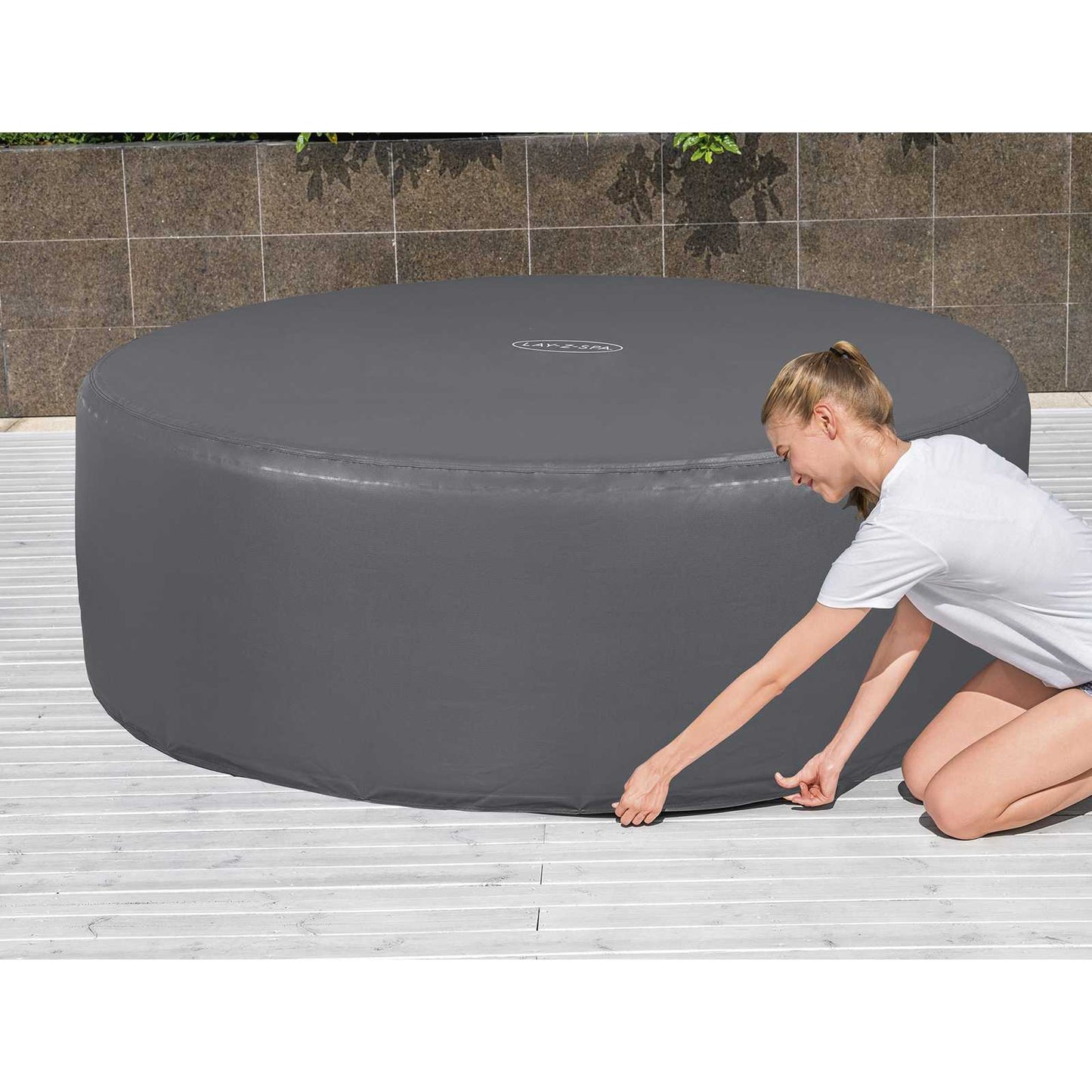 Cover PVC and POM Grey