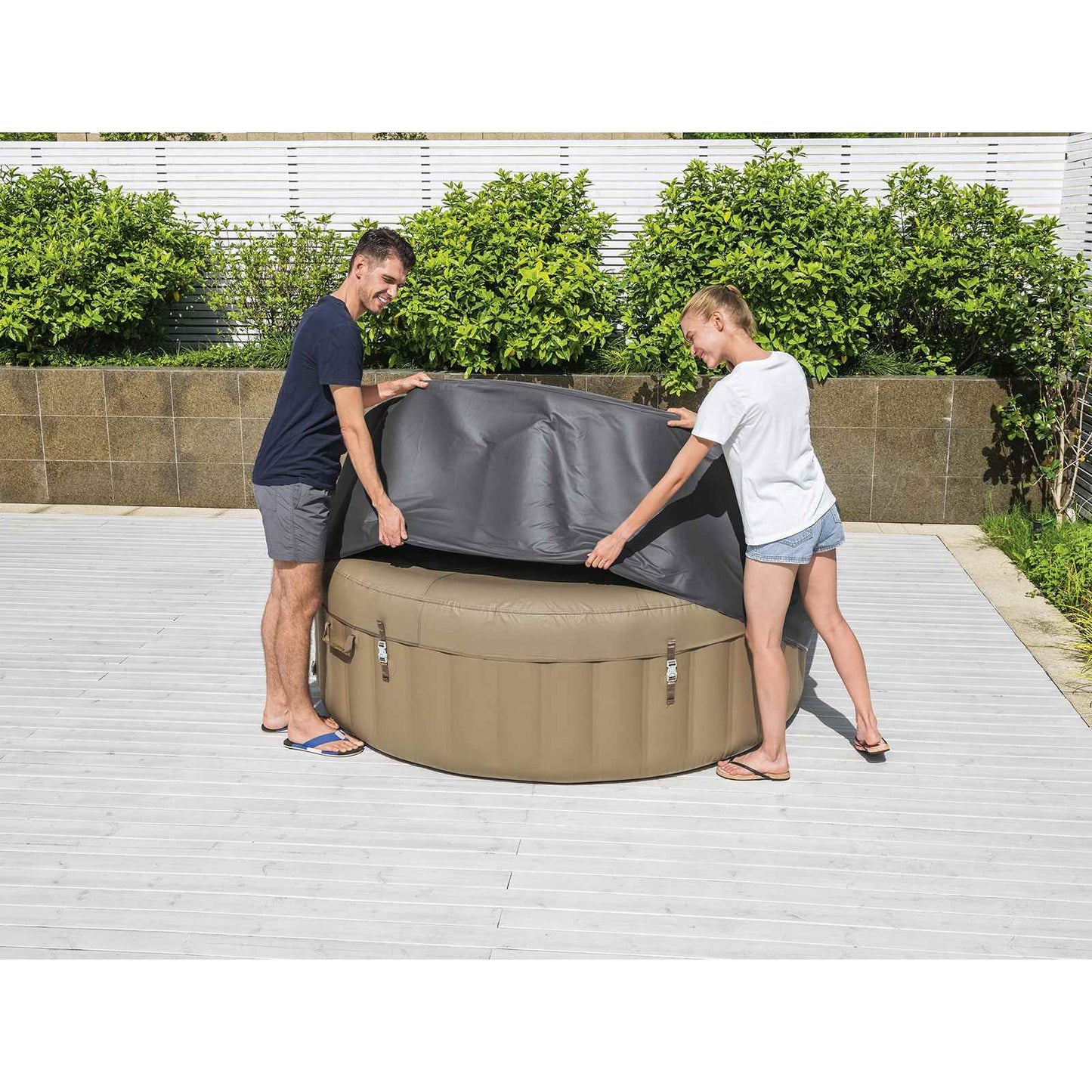 Cover PVC and POM Grey