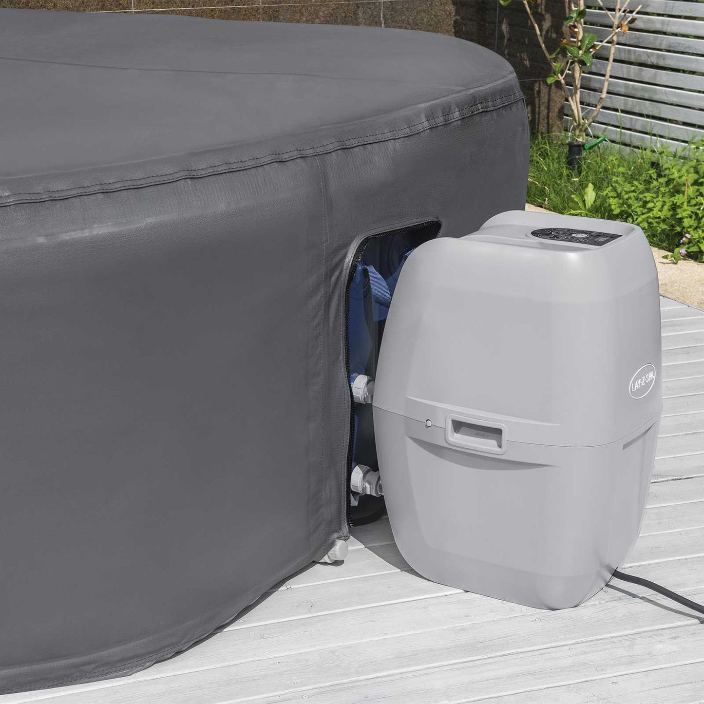 Cover PVC and POM Grey