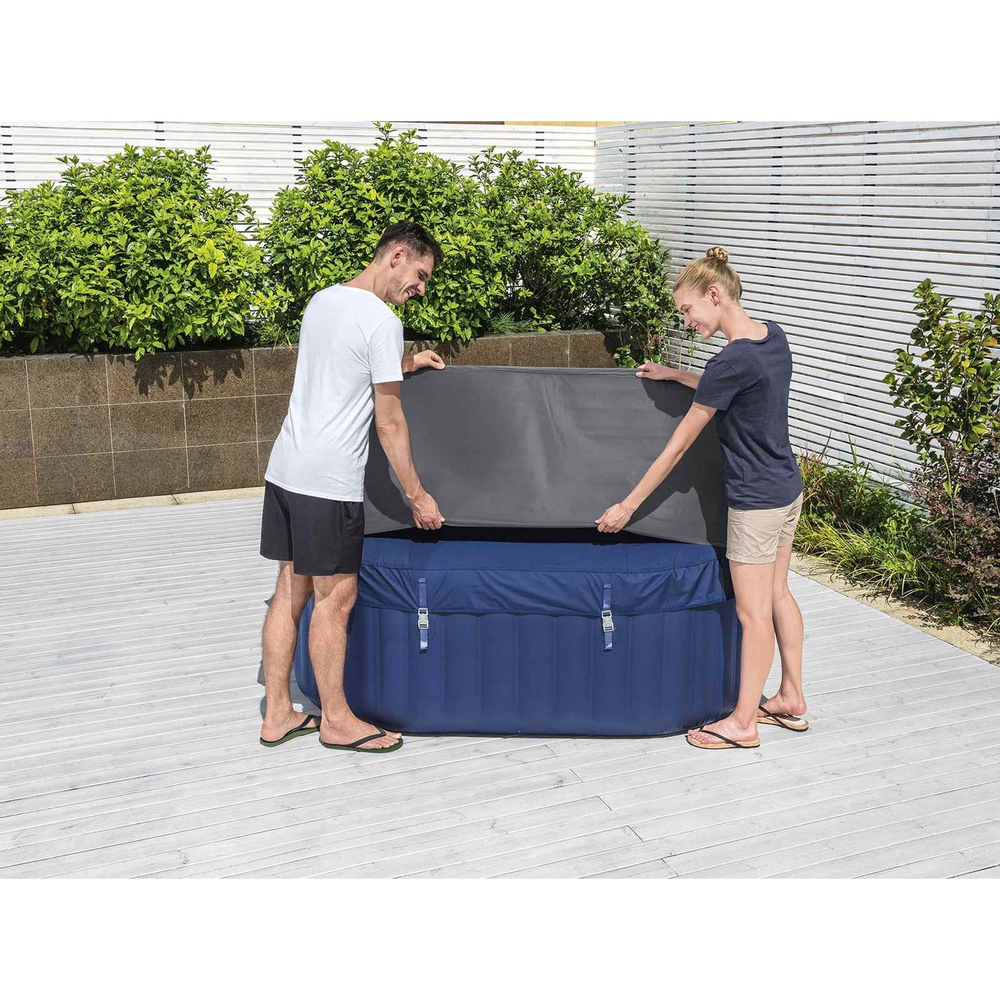 Cover PVC and POM Grey