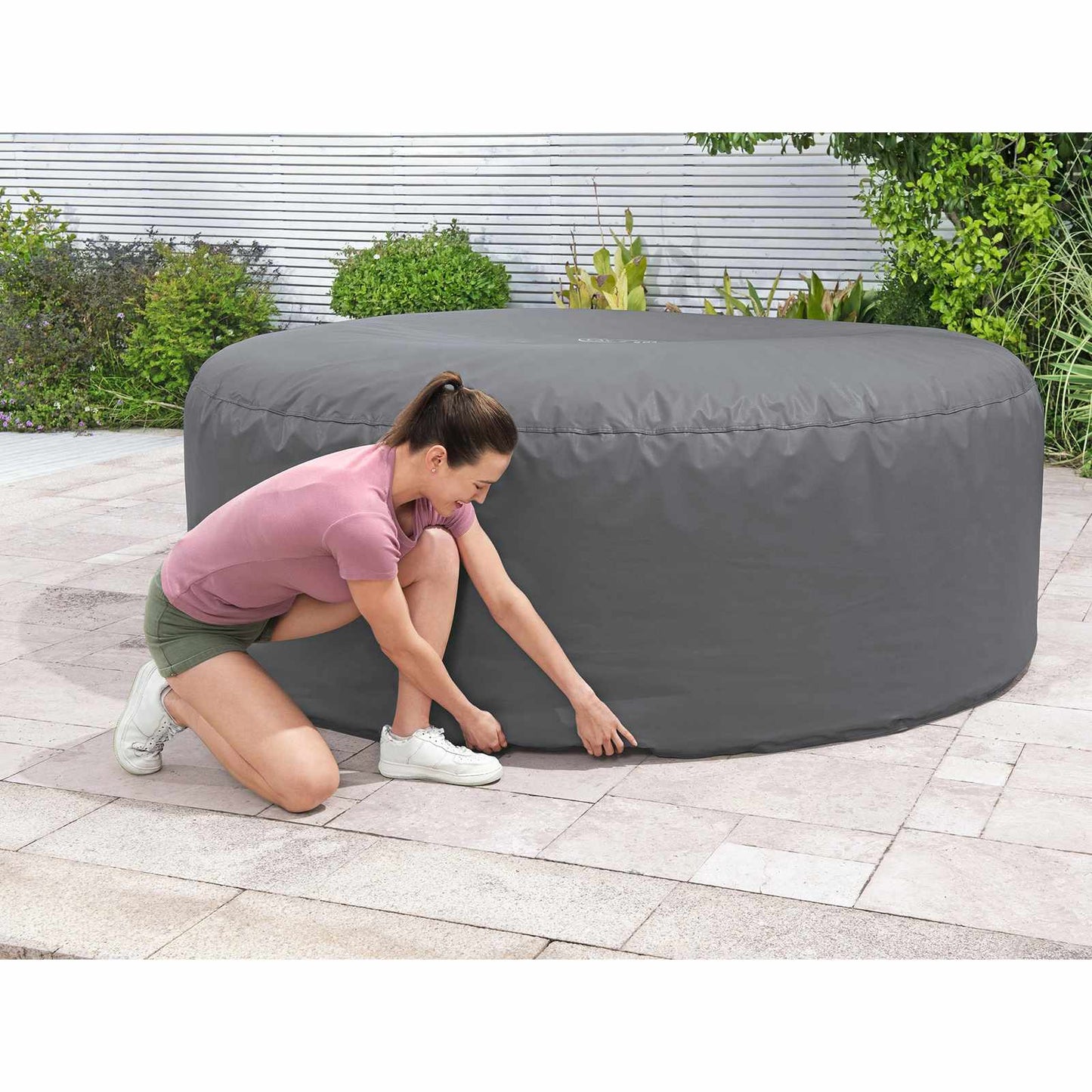 Cover PVC and POM Grey