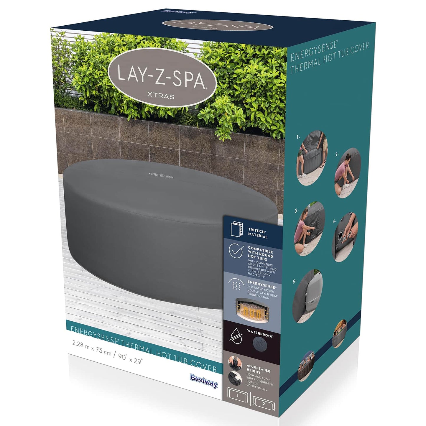 Cover PVC and POM Grey